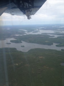 The Churchill River from above