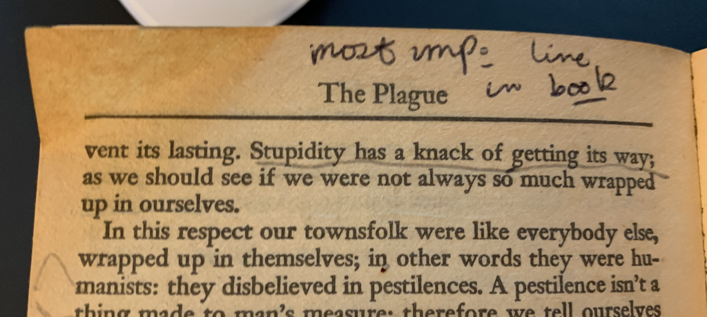 albert camus the plague pages